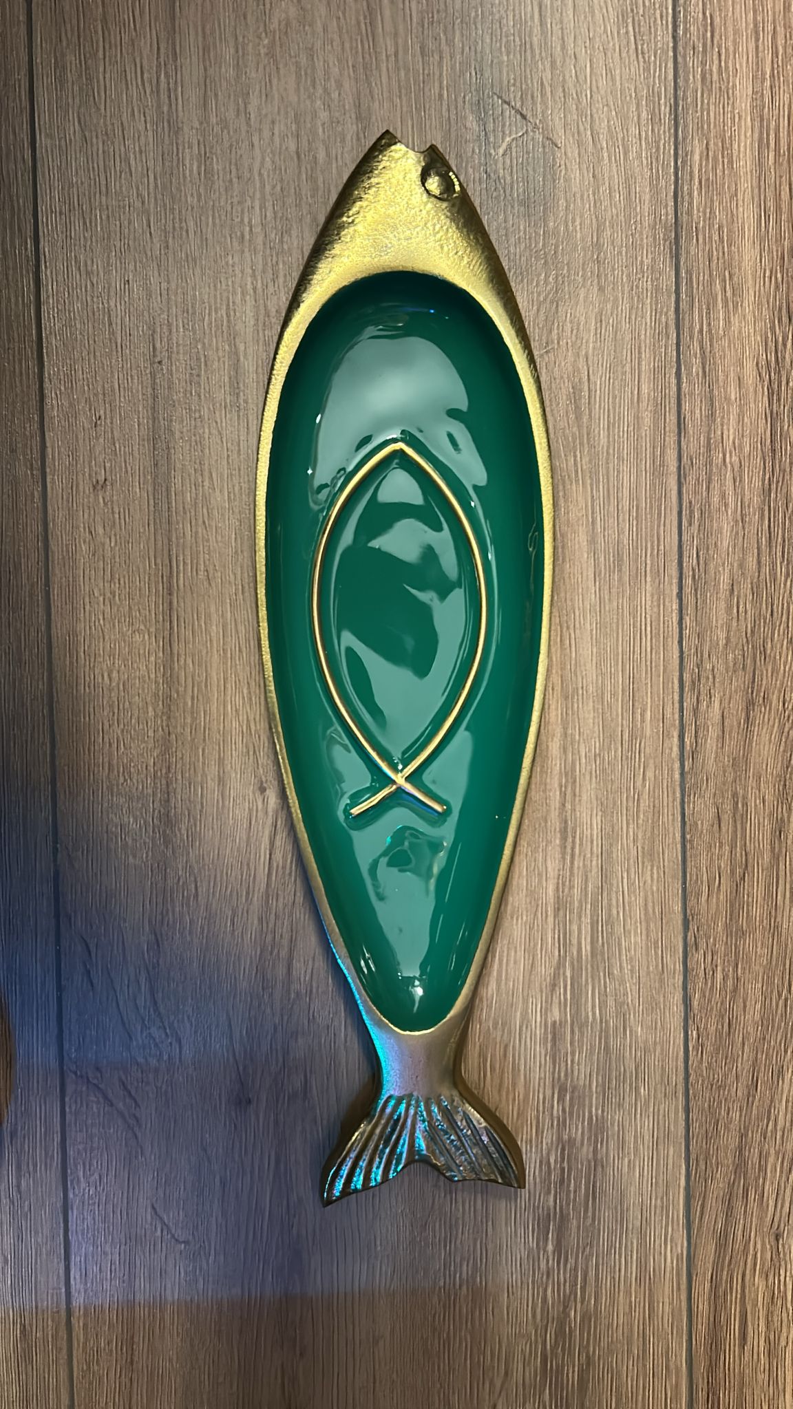 Svuotatasche "Golden Fish" – Un Dettaglio di Lusso per la Tua Casa 🐟✨